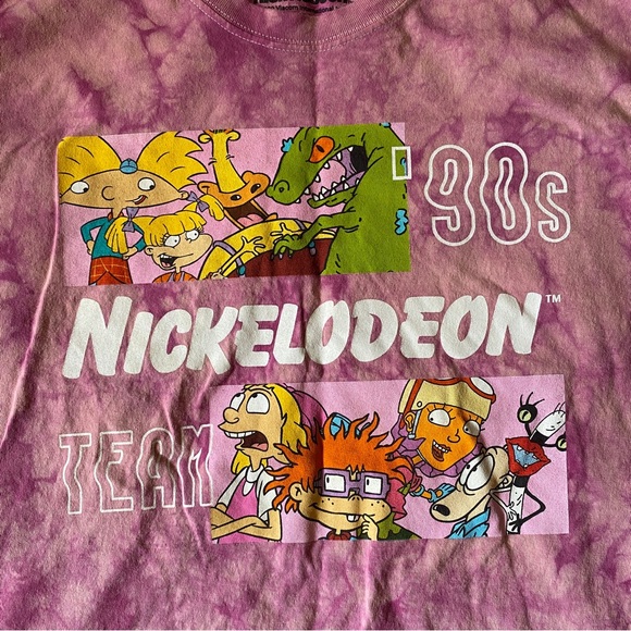 ❌SOLD❌ NICKELODEON RUGRATS TIE DYE LONG SLEEVE TOP - Picture 3 of 8